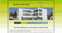 Desktop Screenshot of johannes-maass-schule.de